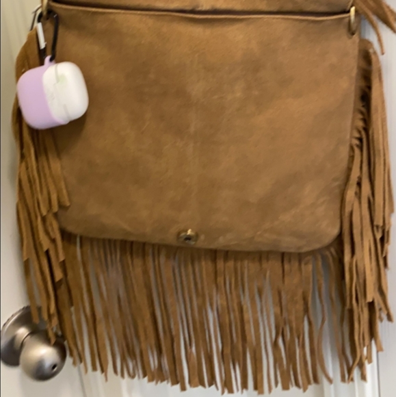 Women Hippie Fringe Fashion Bohemian Tassel Cross Body Vintage Boho Bag - Picture 7 of 9